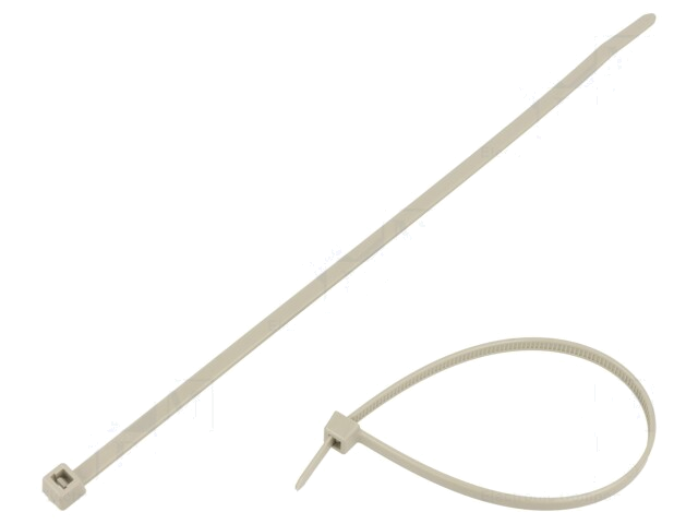 Kabelbinder; L: 210mm; W: 4,7mm; polyamide; 355N; grijs; Ømax: 55mm Kabelbinder; L: 210mm; W: 4,7mm; polyamide; 355N; grijs; Ømax: 55mm